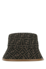 Fendi Brown ff Bucket Hat - Men - Piano Luigi