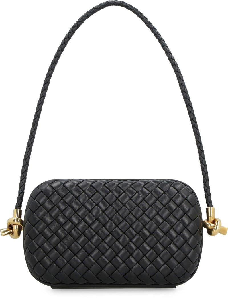 Bottega Veneta Knot Leather Clutch - Women - Piano Luigi