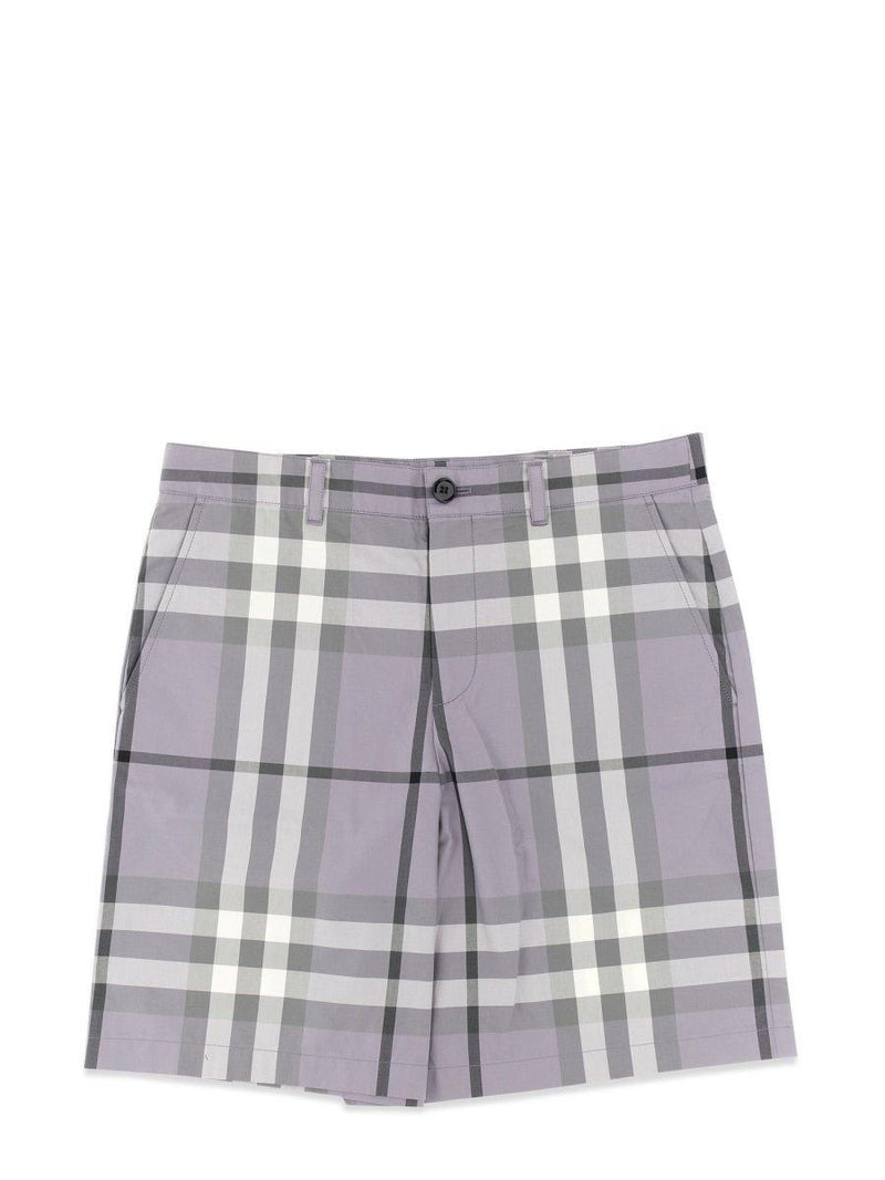 Burberry Check Pattern Bermuda Shorts - Men - Piano Luigi