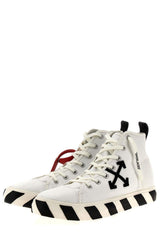 Off-White Vulcanized Lace-up Sneakers - Men - Piano Luigi