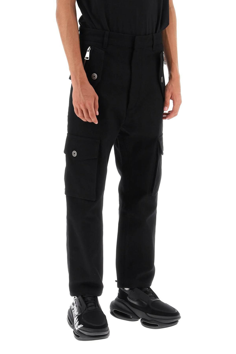 Balmain Cotton Cargo Pants - Men - Piano Luigi