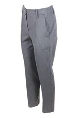 Brunello Cucinelli Stretch Cotton Drill Trousers With Monili On The Back Loop - Women - Piano Luigi