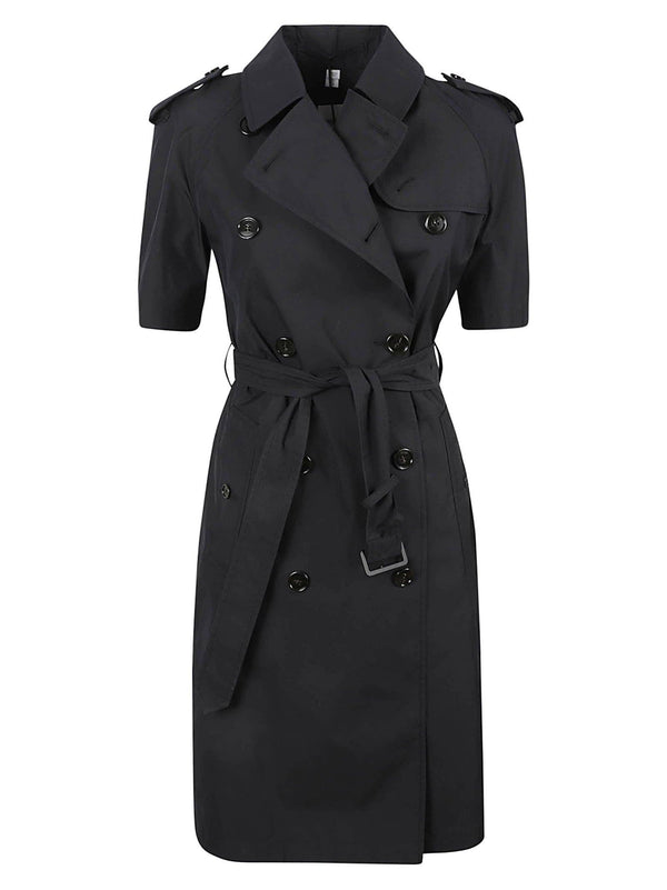 Burberry Tie-waist Double-breasted Trench - Women - Piano Luigi