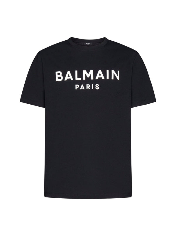 Balmain Black T-shirt With Logo - Men - Piano Luigi