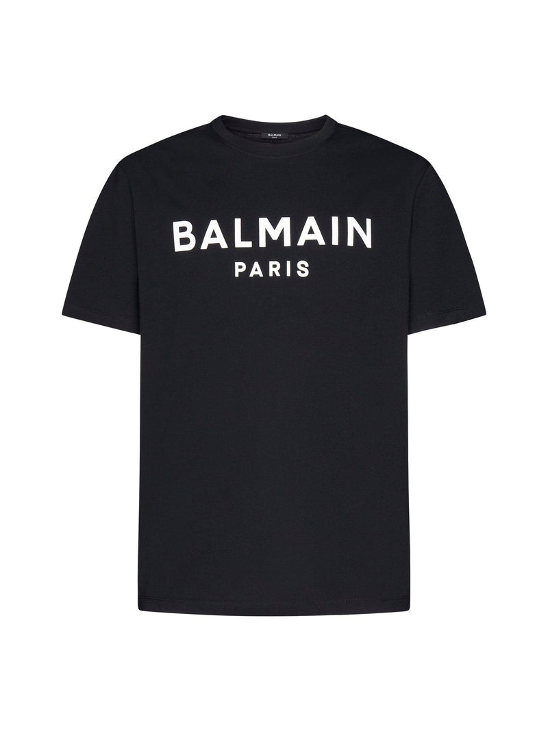 Balmain Black T-shirt With Logo - Men - Piano Luigi