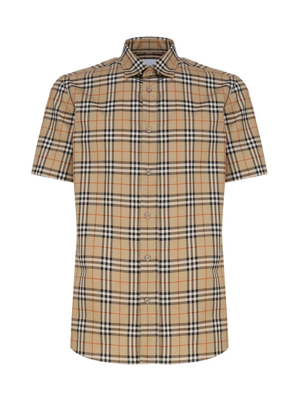 Burberry Vintage Check Shirt In Cotton - Men - Piano Luigi