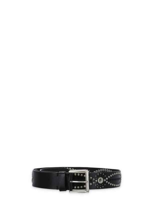 Golden Goose Leather Belt - Women - Piano Luigi