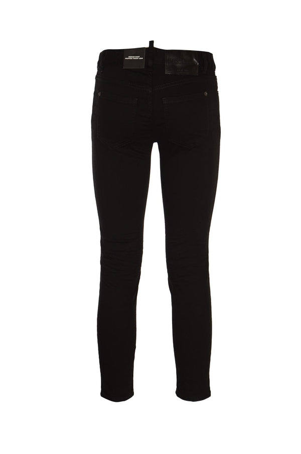 Dsquared2 Medium Waist Cropped Jeans - Women - Piano Luigi