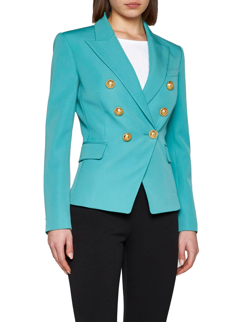 Balmain Double-breasted Blazer - Women - Piano Luigi