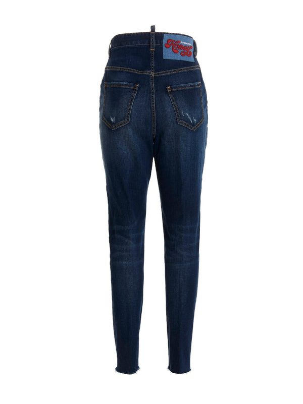 Dsquared2 Distressed Skinny Jeans - Women - Piano Luigi