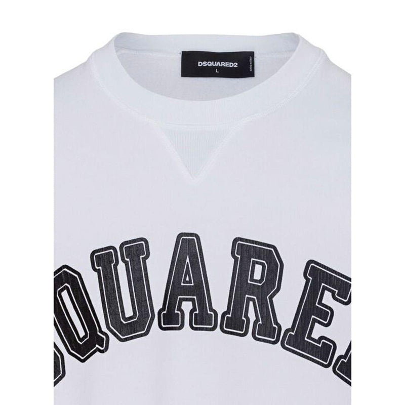 Dsquared2 Logo Cotton Sweatshirt - Men - Piano Luigi