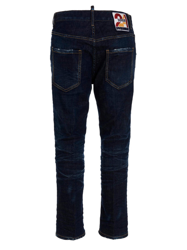 Dsquared2 Dark Clean Wash Jennifer Jeans - Women - Piano Luigi