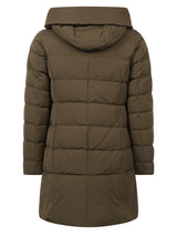 Woolrich Trequarti Parka Puffy P Dk Green - Women - Piano Luigi