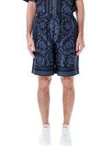 Versace Barocco Silk Shorts - Men - Piano Luigi