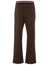 Balmain Pants In Brown Polyester - Men - Piano Luigi