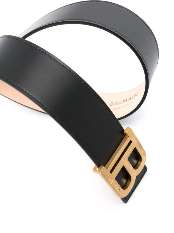 Balmain 4cm Calfskin Belt - Women - Piano Luigi