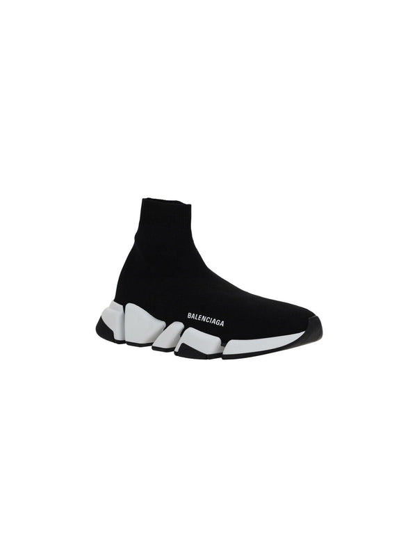Balenciaga Speed Knitted Sock-style Sneakers - Men - Piano Luigi