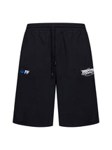 Off-White Cotton Black Shorts - Men - Piano Luigi