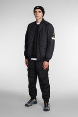 Stone Island Pants In Black Cotton - Men - Piano Luigi