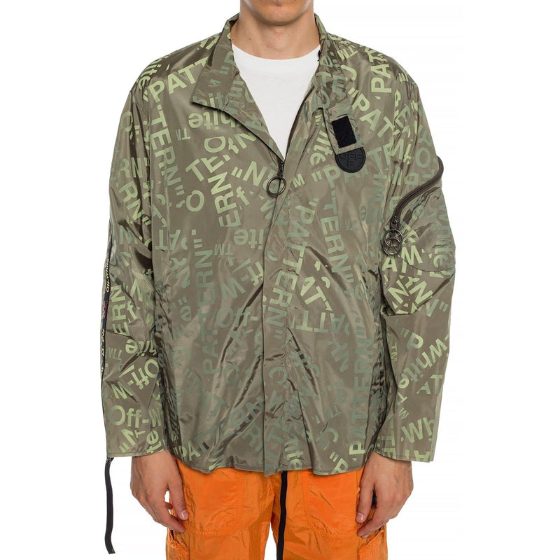 Off-White Off White Raw Hem Jacket - Men - Piano Luigi