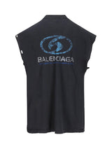 Balenciaga Worn-out Tank Top - Men - Piano Luigi