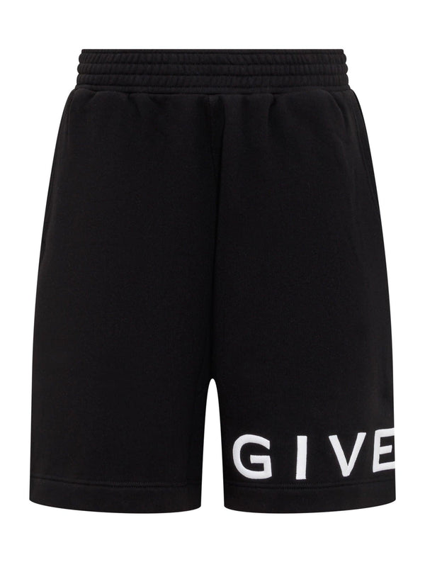 Givenchy Shorts With Logo - Men - Piano Luigi