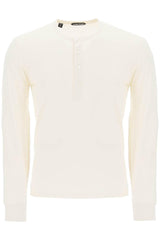 Tom Ford Lyocell Cotton Henley Shirt - Men - Piano Luigi