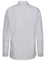 Burberry Sherfield Shirt In White Cotton - Men - Piano Luigi