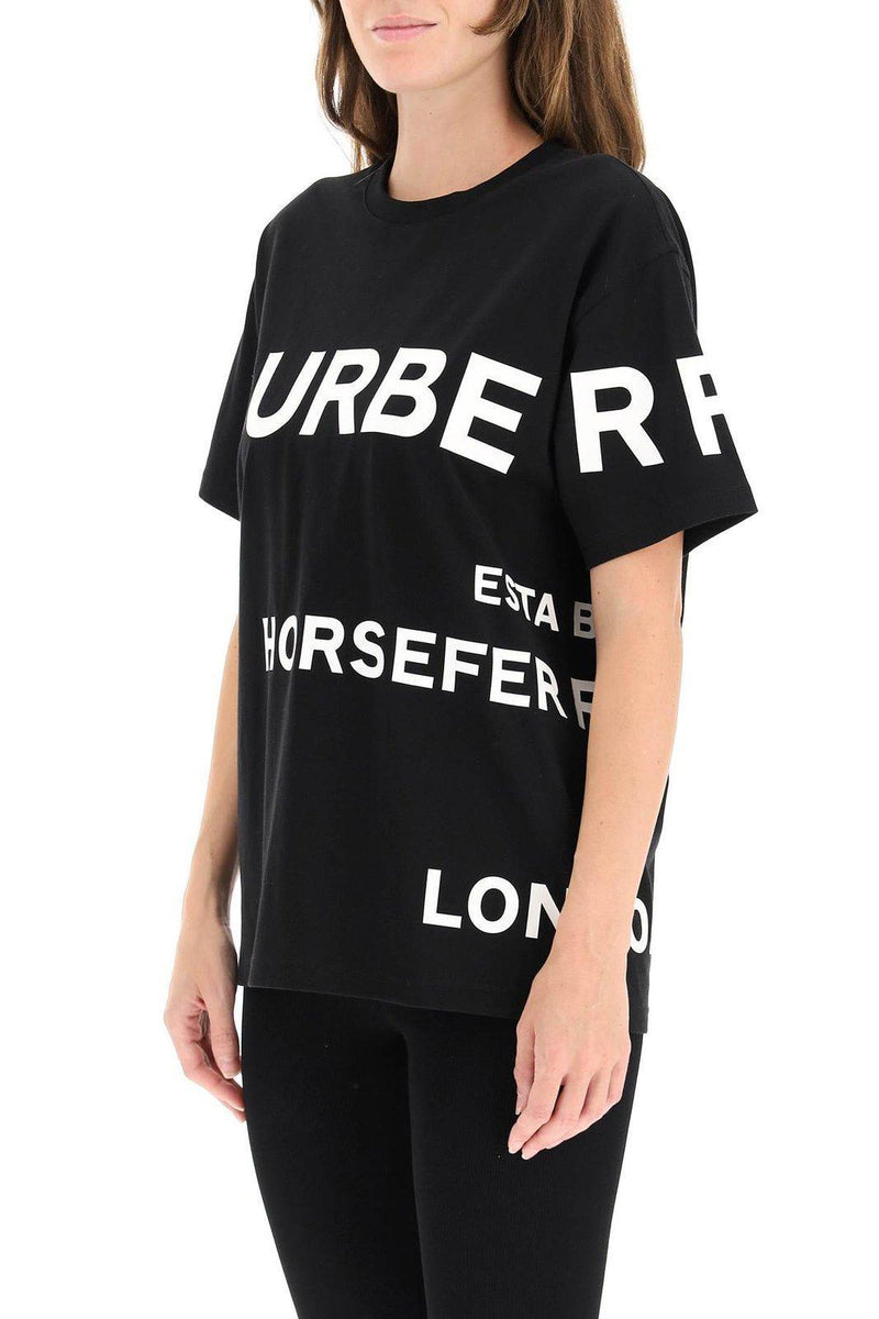 Burberry Horseferry Printed Oversized T-shirt - Women - Piano Luigi