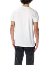 Balmain Logo Print Crewneck T-shirt - Men - Piano Luigi