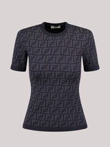 Fendi All-over Ff Pattern T-shirt - Women - Piano Luigi