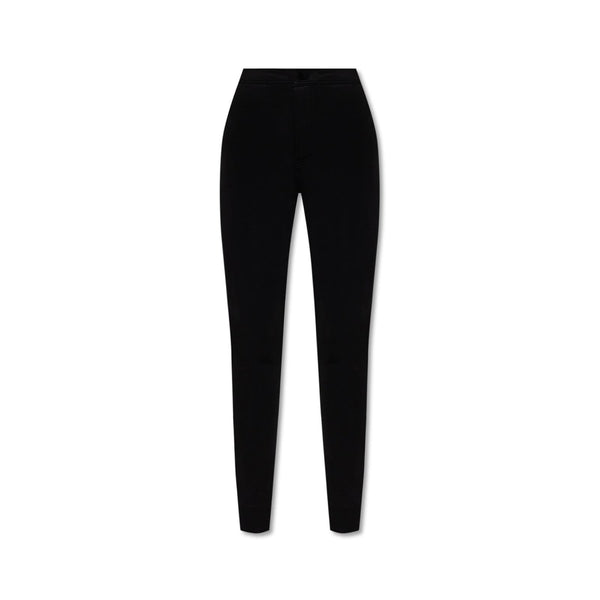 Saint Laurent Drawstring Fitted Trousers - Women - Piano Luigi