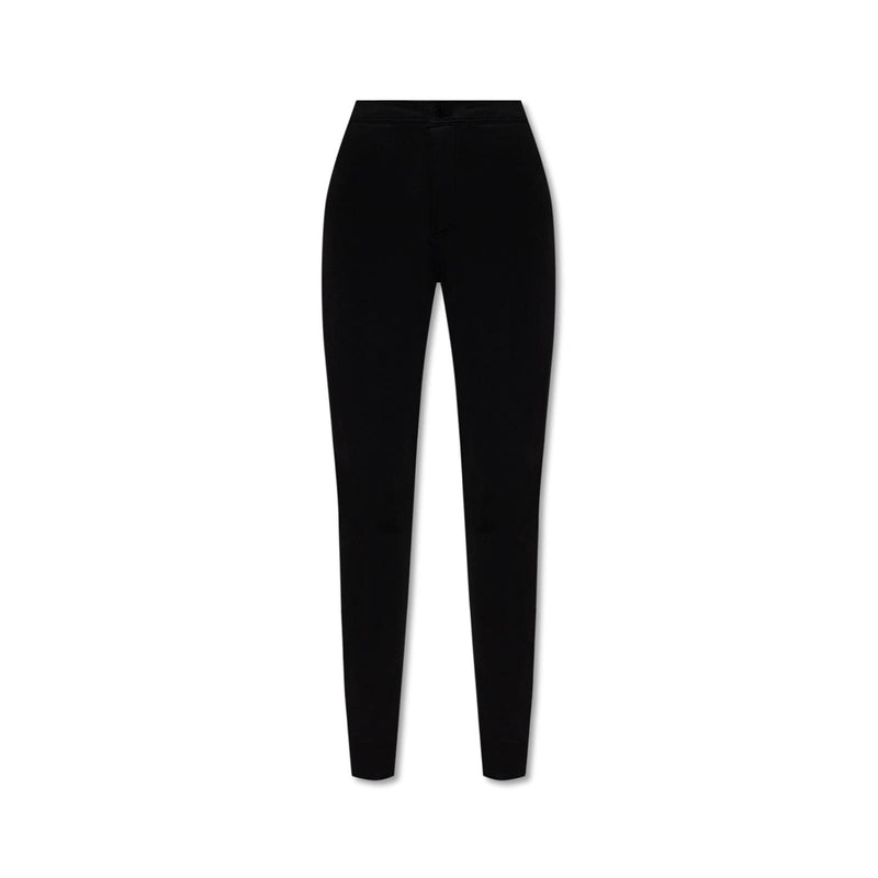 Saint Laurent Drawstring Fitted Trousers - Women - Piano Luigi