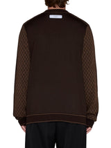 Balmain Mini Monogram Wool Sweater - Men - Piano Luigi