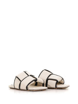 Bottega Veneta flat Patch Slides - Women - Piano Luigi