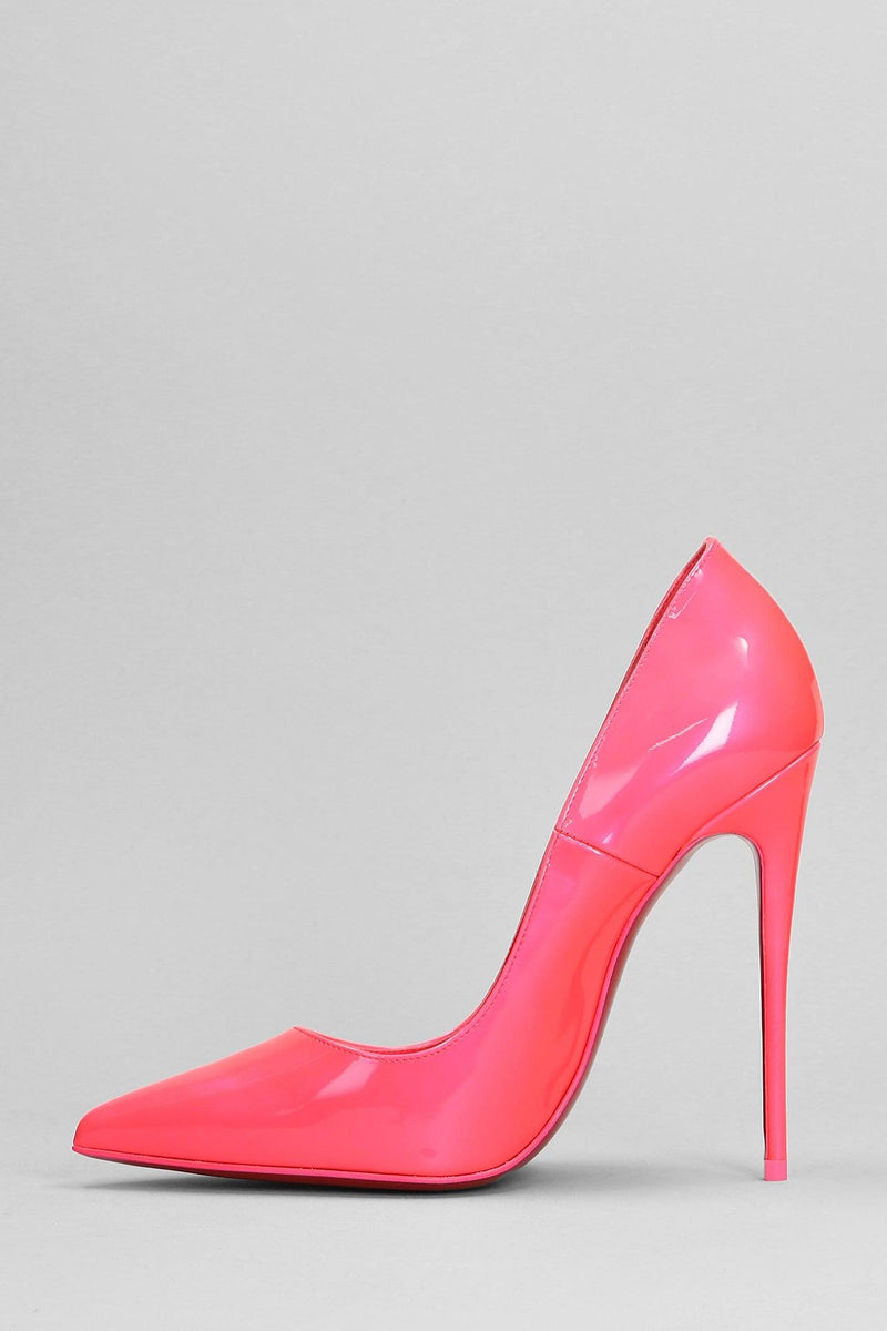 Christian Louboutin So Kate Pumps In Fuxia Leather - Women - Piano Luigi