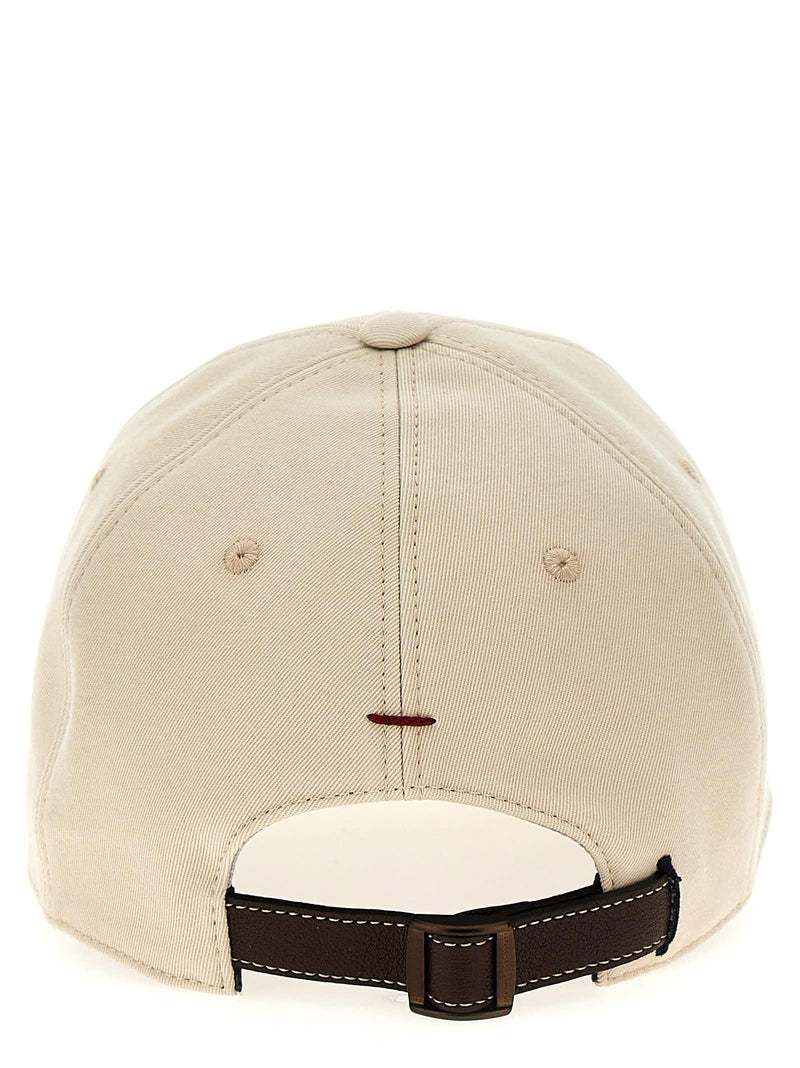 Brunello Cucinelli Logo Embroidery Cap - Men - Piano Luigi