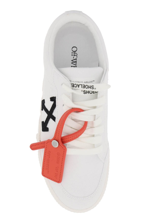 Off-White Vulcanized Fabric Low-top Sneakers - Women