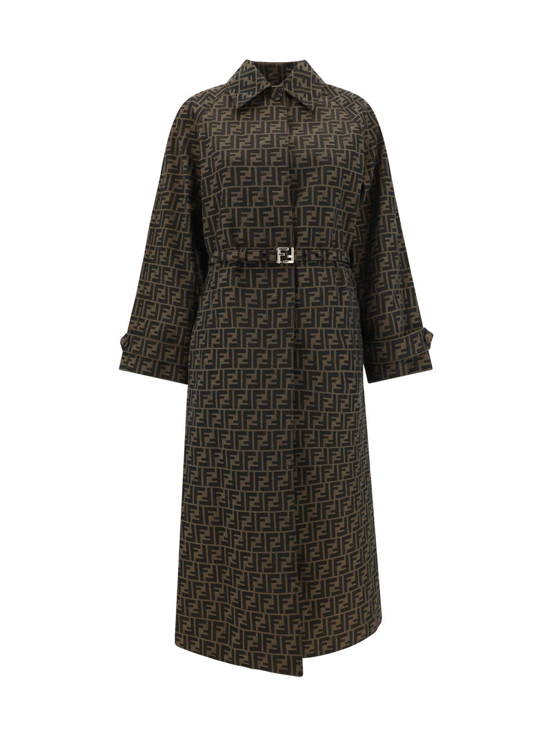 Fendi Ff Coat - Women - Piano Luigi