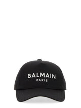 Balmain Baseball Hat With Logo - Men - Piano Luigi