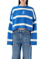 J.W. Anderson Wool Blend Striped Jumper - Women - Piano Luigi