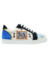 Christian Louboutin 3220060 Cma3 Multi Leather Olona Brodee Vieira Sneakers - Women - Piano Luigi