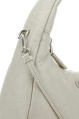 Prada Chalk Nappa Leather Mini Soft Handbag - Women - Piano Luigi