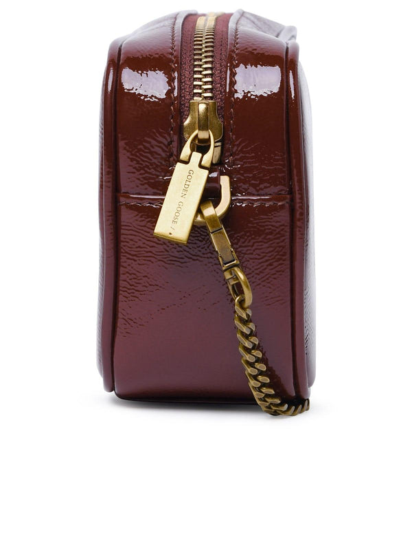 Golden Goose Star Crossbody Bag In Burgundy Leather - Women - Piano Luigi