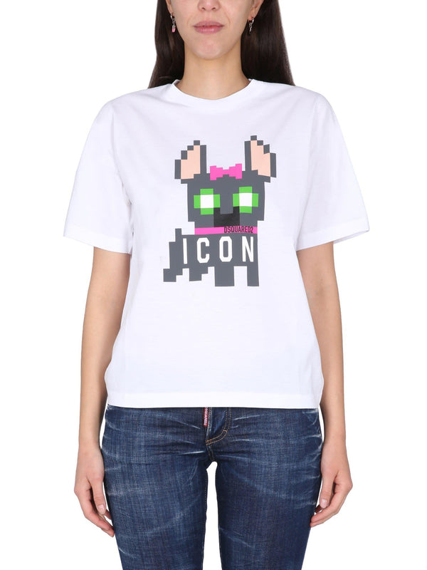 Dsquared2 T-shirt With Logo - Women - Piano Luigi