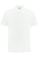 Burberry Cotton Polo Shirt With Crest Embroidery - Men - Piano Luigi