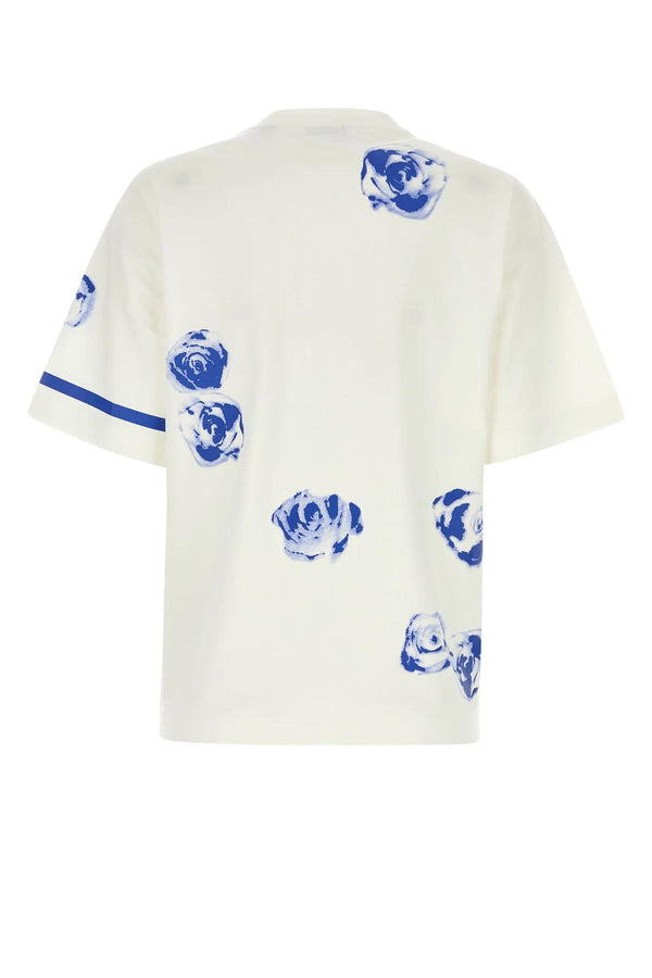 Burberry White Cotton T-shirt - Women - Piano Luigi