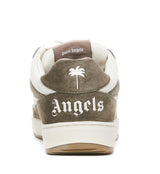 Palm Angels Logo Embroidered University Sneakers - Men - Piano Luigi