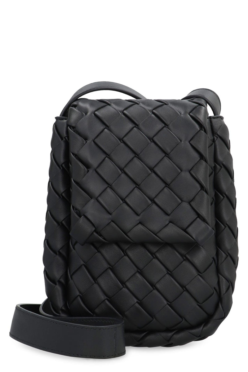 Bottega Veneta Cobble Intrecciato Nappa Crossbody Bag - Men - Piano Luigi