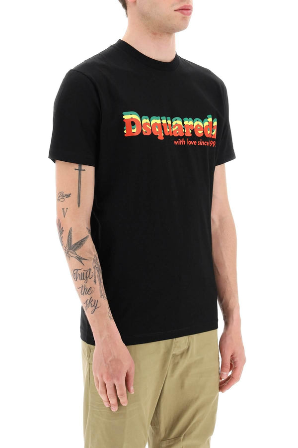 Dsquared2 Logo Print Cool Fit T-shirt - Men - Piano Luigi